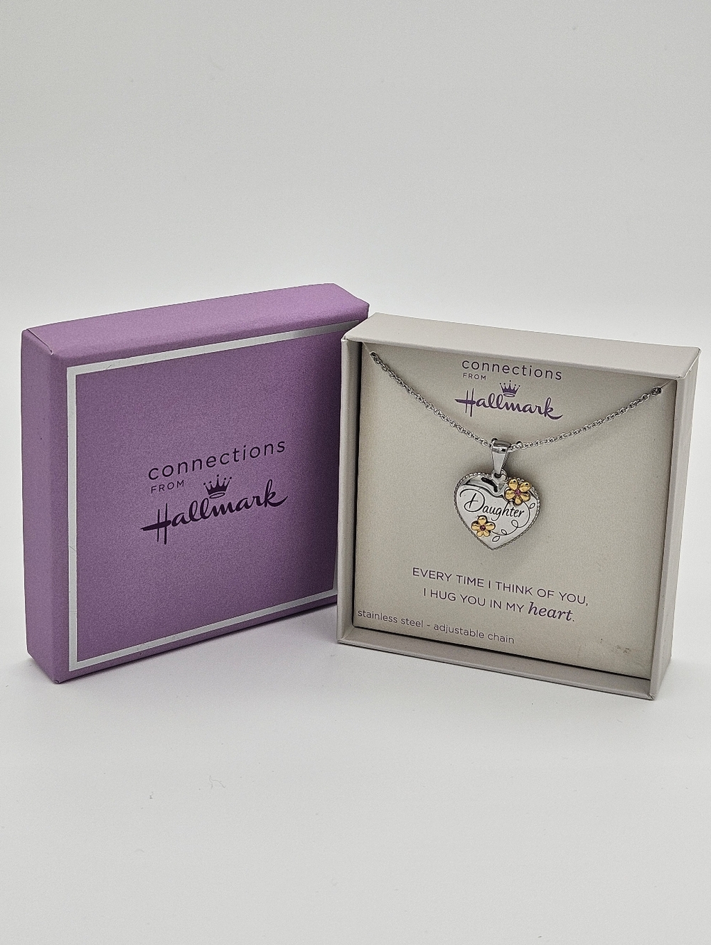 Hallmark Daughter Necklace- Adjustable Chain Brand New